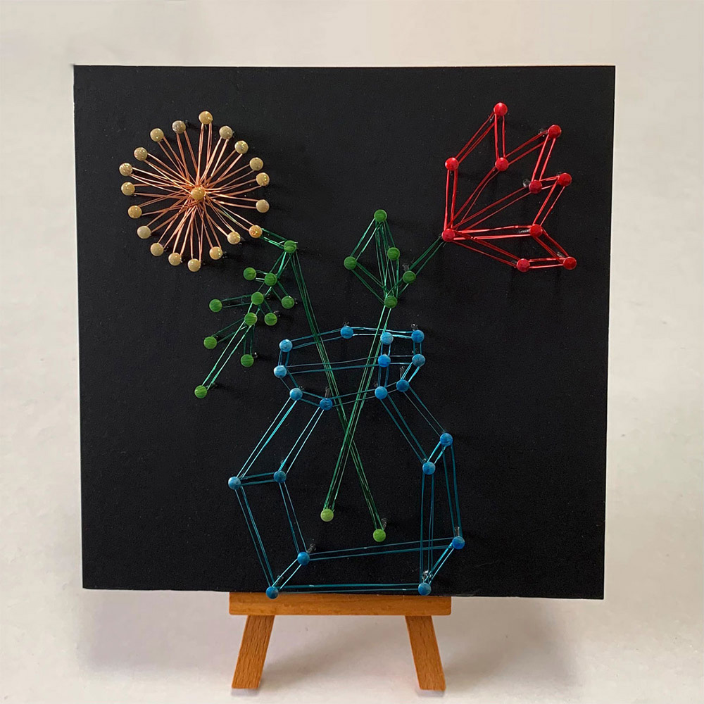 偶然のかたち ワイヤーアートの世界 帯付き 大型本 偶然のかたち