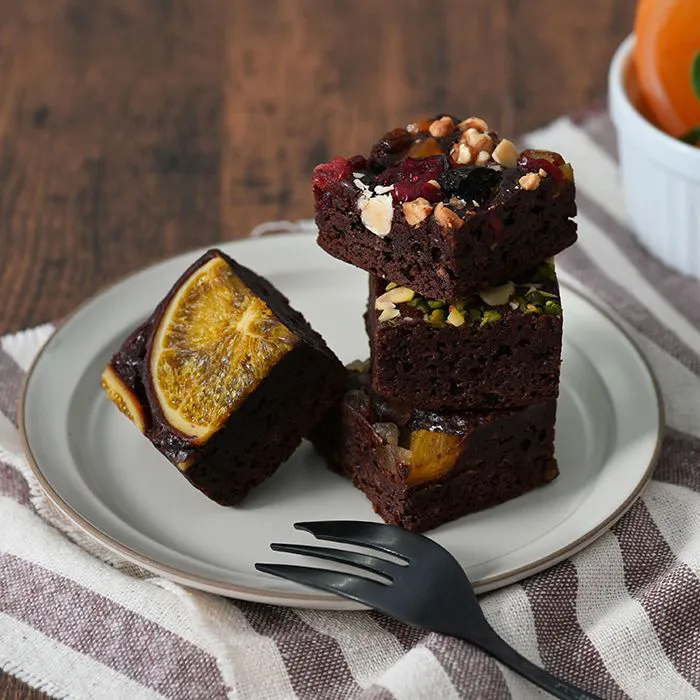 ホシフルーツ ナッツとドライフルーツの贅沢ブラウニー 12個