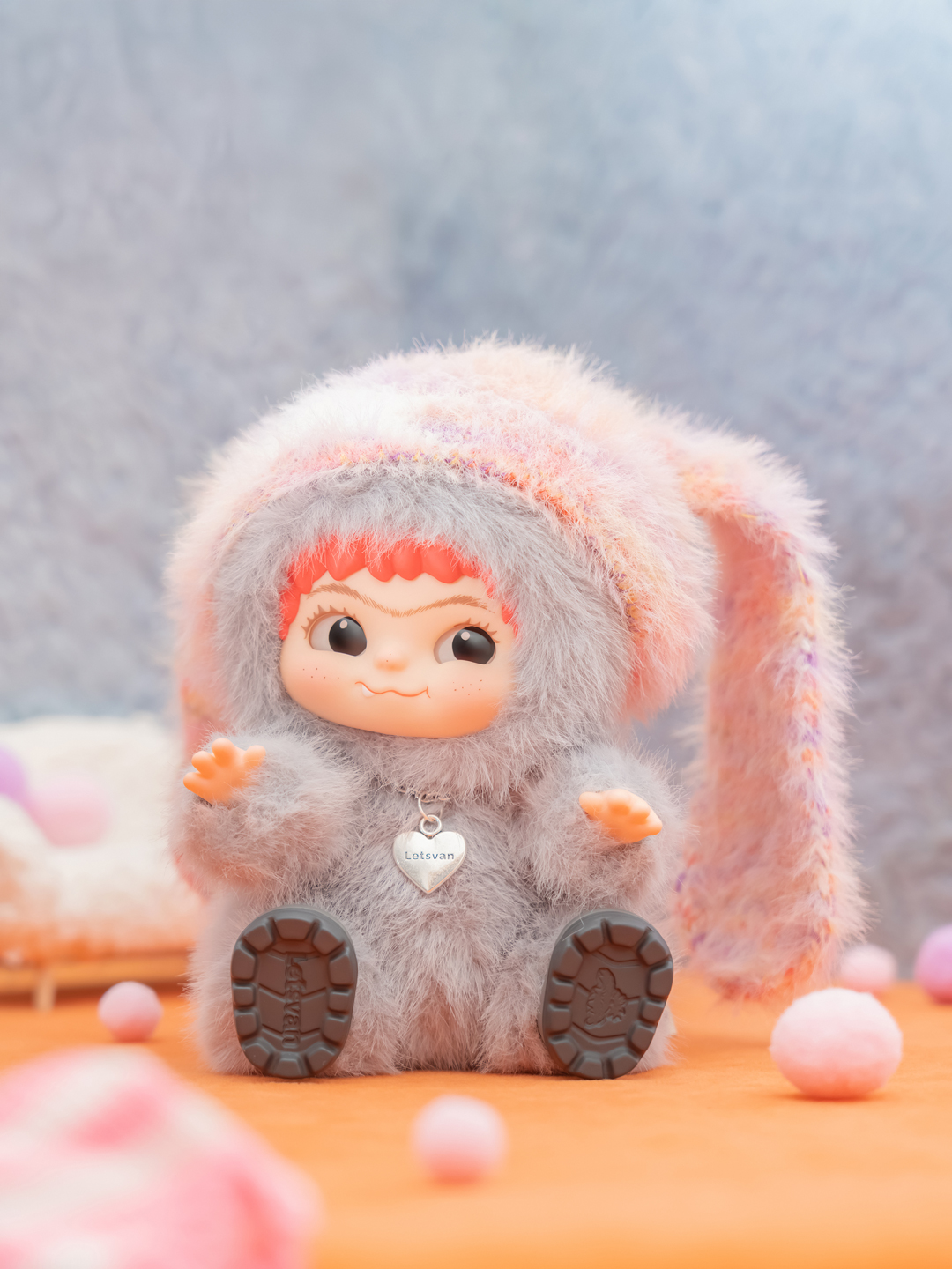 ワクク（WAKUKU）FUZZY TRENDY FUN PARTY | バラ 1パック| ハシー