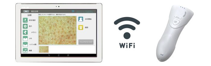 ダーモプライム【コンパクトサイズ高機能肌分析機】 | 業務用美容