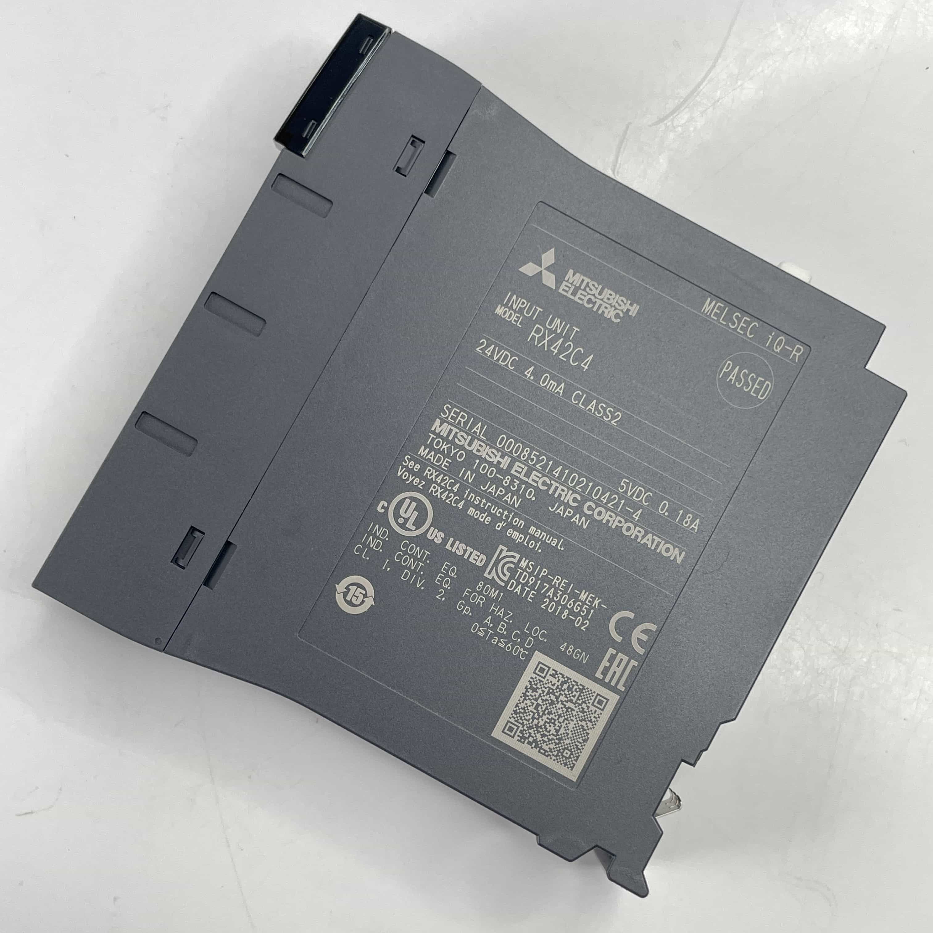 RX42C4 2018年製 MELSEC iQ-R DC入力ユニット 三菱電機 | 中古FA機器