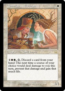 Foil】《チョー＝アリムの錬金術師/Cho-Arrim Alchemist》[MMQ] 白R