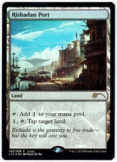 Foil】《リシャーダの港/Rishadan Port》[A25] 土地R | 日本最大級 MTG