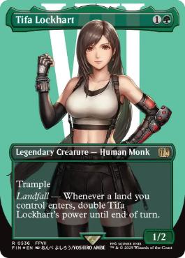 Foil】(473)□拡張アート□《ティファ・ロックハート/Tifa Lockhart