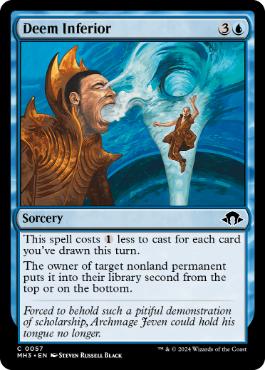 日英混合】パウパー構築済デッキセット75枚入り（青単テラー） | 日本