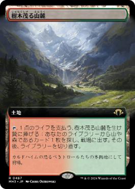004)《樹木茂る山麓/Wooded Foothills》[ZNE] 土地R | 日本最大級 MTG