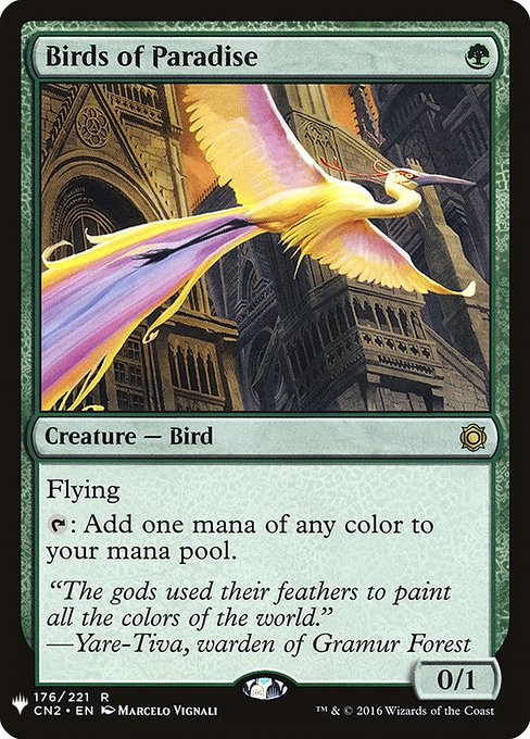 極楽鳥/Birds of Paradise》[M12] 緑R | 日本最大級 MTG通販サイト