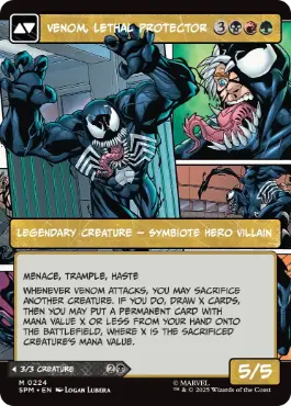 224)□ボーダーレス□《エディ・ブロック/Eddie Brock》/《リーサル