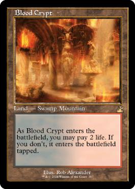 397)□旧枠□《血の墓所/Blood Crypt》[RVR] 土地R | 日本最大級 MTG