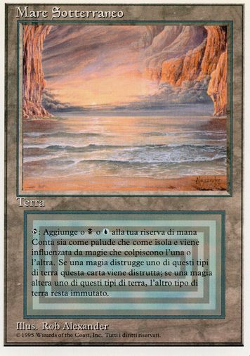 Underground Sea》[3ED] 土地R | 日本最大級 MTG通販サイト「晴れる屋」