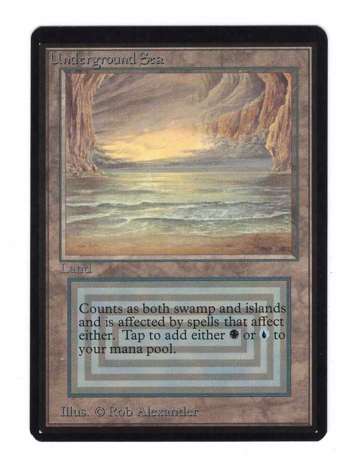 Underground Sea》[LEB] 土地R | 日本最大級 MTG通販サイト「晴れる屋」