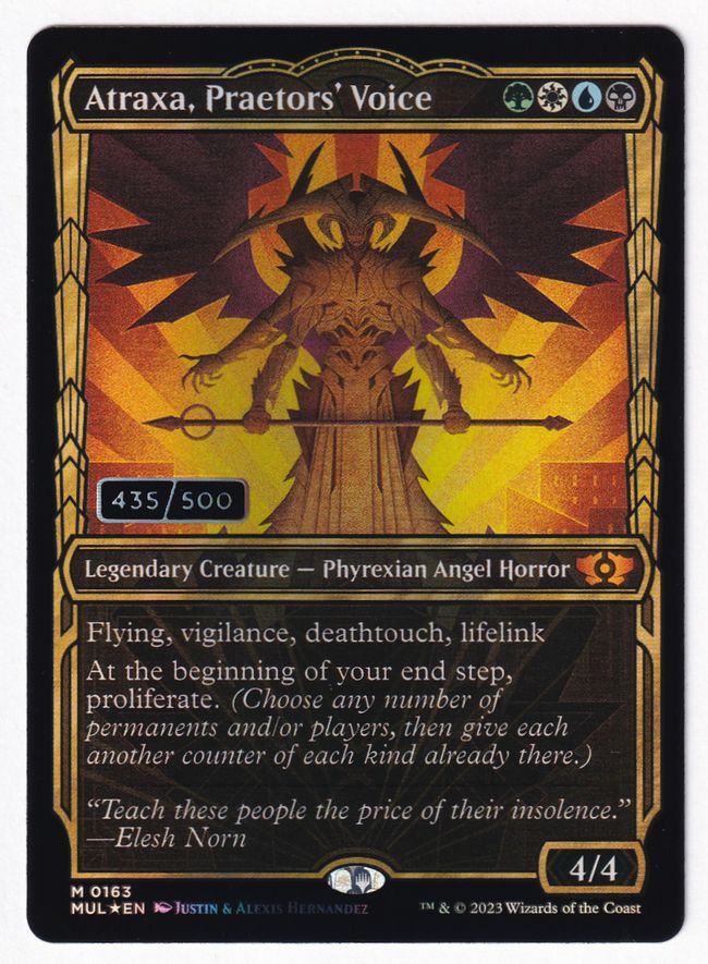 買取：【ダブルレインボウ・Foil】(163)《法務官の声、アトラクサ