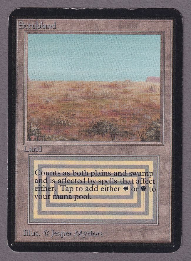 Scrubland》[LEA] 土地R | 日本最大級 MTG通販サイト「晴れる屋」
