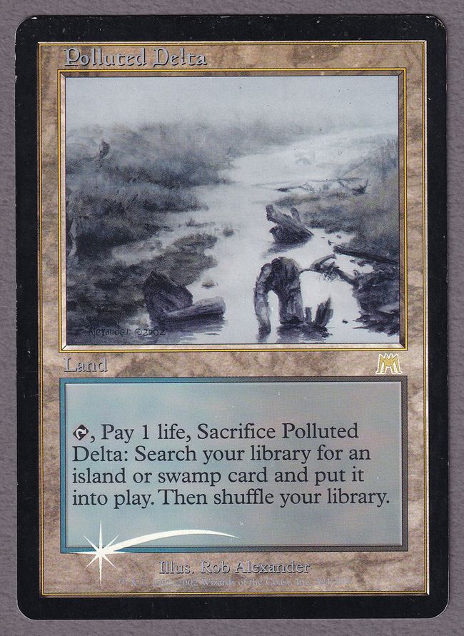 Foil】《汚染された三角州/Polluted Delta》[ONS] 土地R | 日本最大級