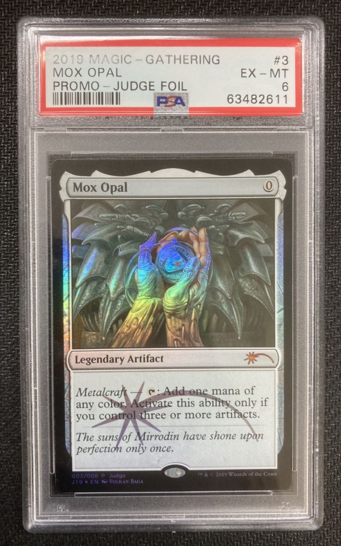 Foil】《オパールのモックス/Mox Opal》 (ジャッジ褒賞)[流星マーク