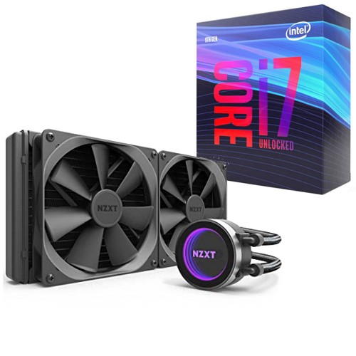Intel Core i7 9700K Kraken X62 Bundle | PC Case Gear