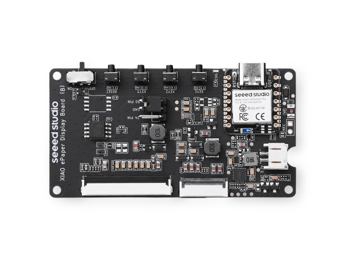 XIAO ePaper Display Board(nRF52840) - EN04 入門ガイド | Seeed