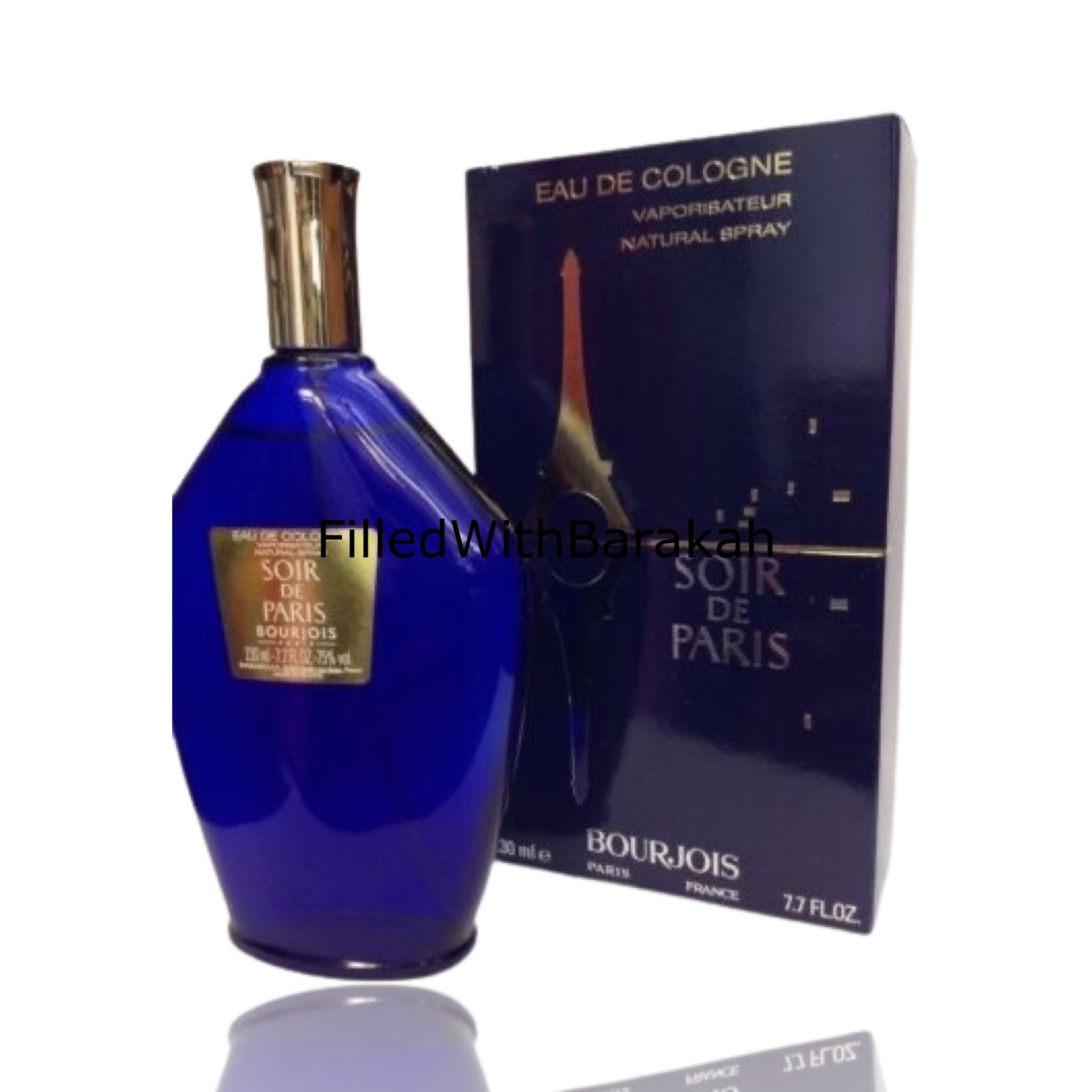Soir De Paris | Eau De Cologne 230ml | by Bourjois – FilledWithBarakah