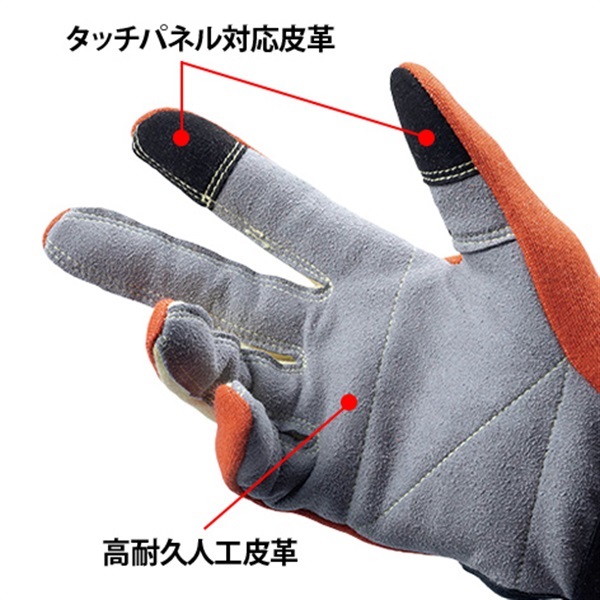 プロハンズ アラミド繊維・人工皮革製手袋 JK-630T｜災害救助手袋