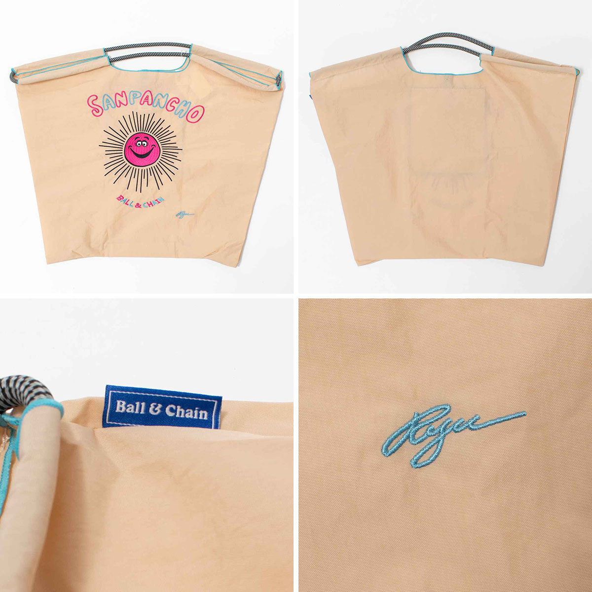 Ball&Chain RYU AMBE SERIES Lサイズ【正規品】｜ナチュラル