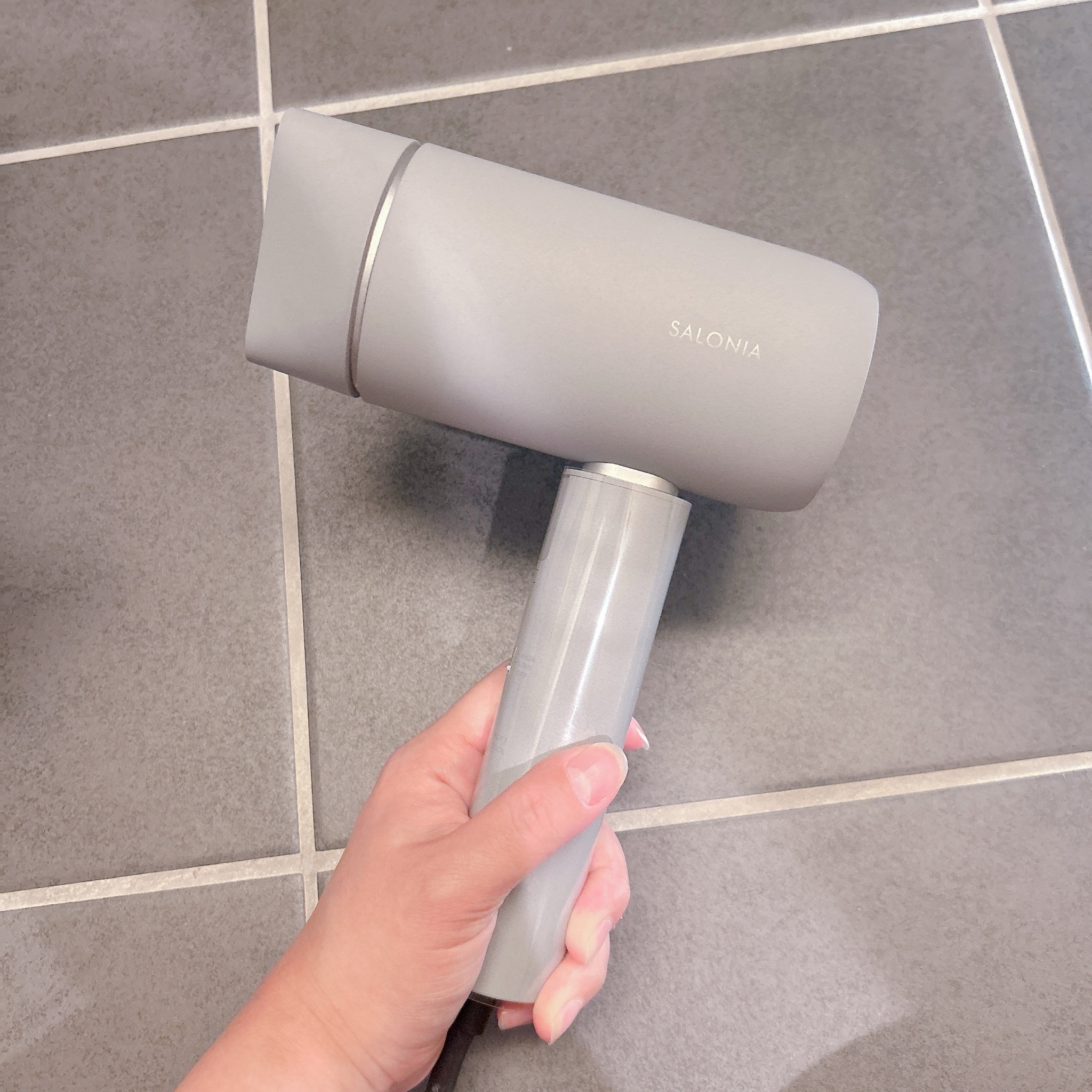 SALONIA（サロニア) / エアトリートメントドライヤー ストーングレーの