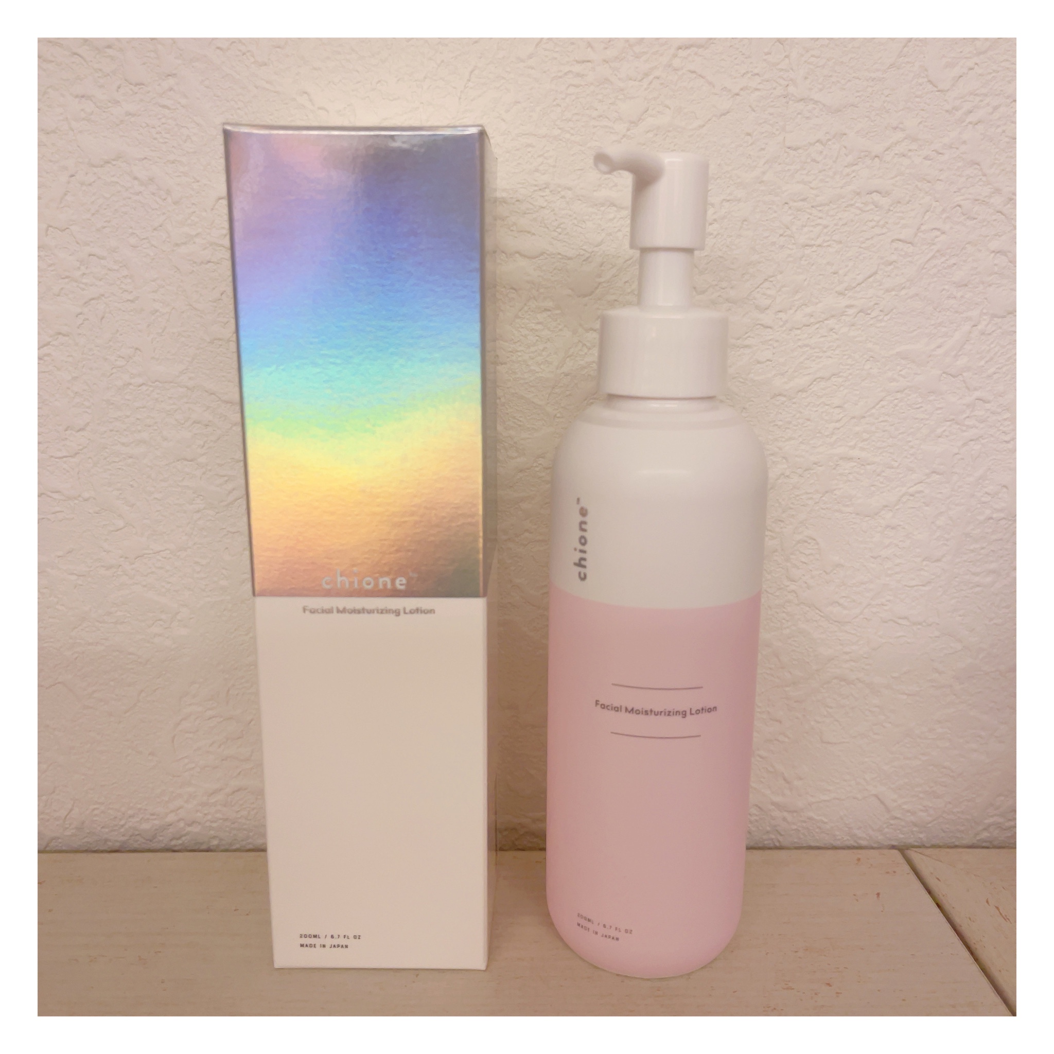 chione フェイシャルモイスチャライジングローション 200ml 4本セット