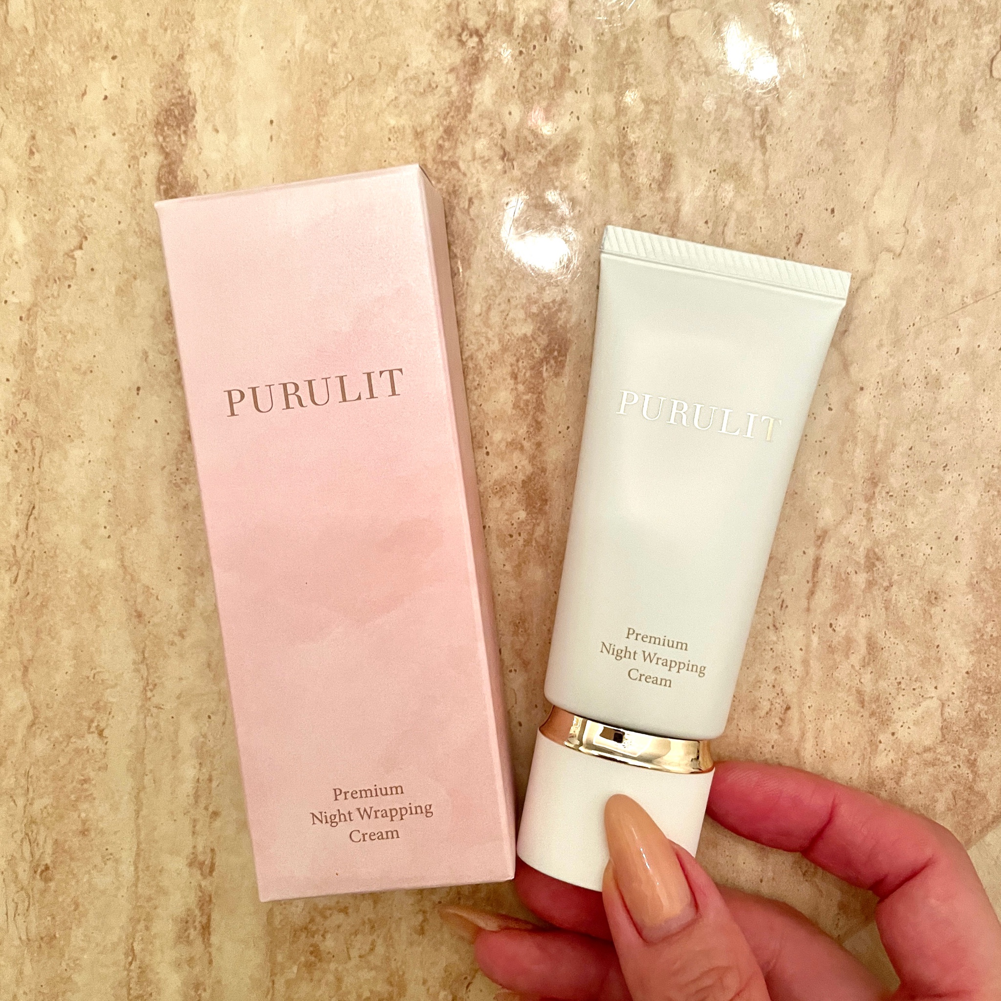 withCOSME / プルリット プレミアムナイトラッピングクリーム 35gの