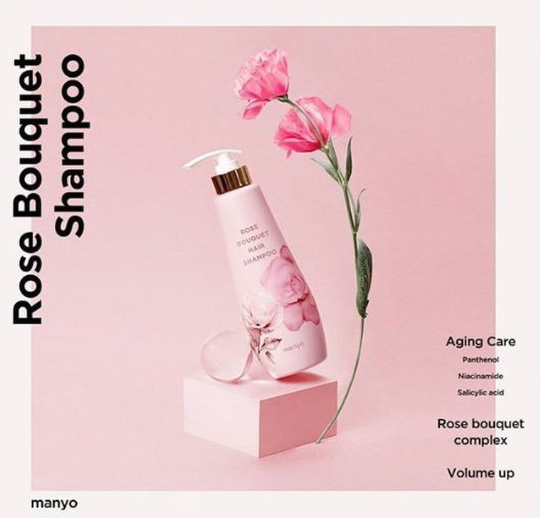 おしゃれ女子なら頭皮もケア！【新発売】ローズブーケシャンプー