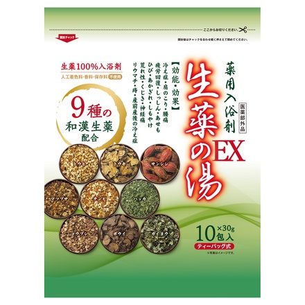 日本フイリン / 薬用入浴剤 生薬の湯EX 30g×10包入りの公式商品情報