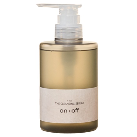 on | off / THE CLEANSING SERUM／THE TREATMENT SERUM シャンプー