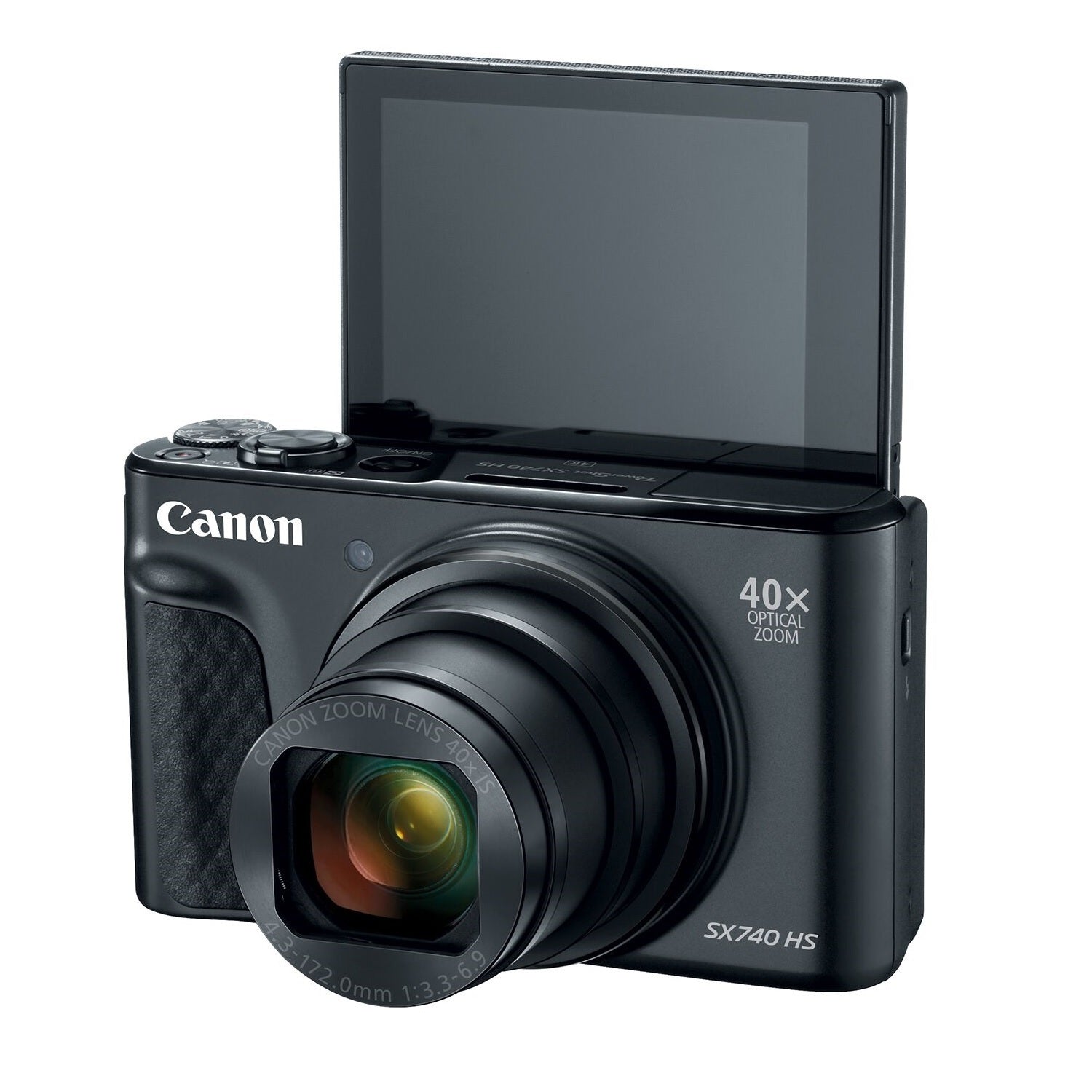 Canon PowerShot SX740 HS Digital Camera (Black) – Focus Camera