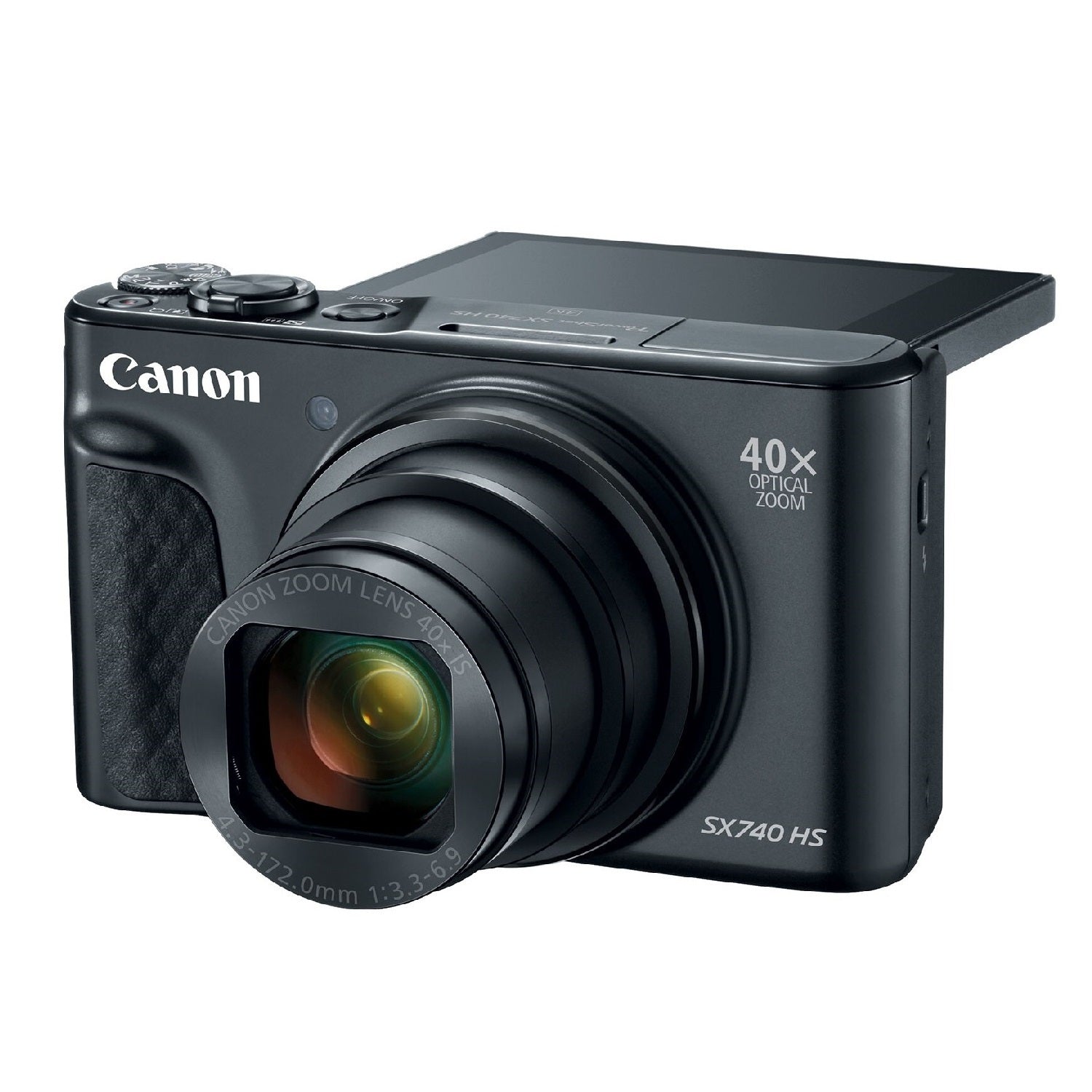 Canon PowerShot SX740 HS Digital Camera (Black) – Focus Camera
