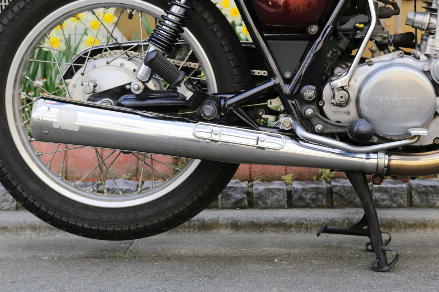 SP忠男からSR400（10～17年）用『POWER BOX サイレンサー』が発売され