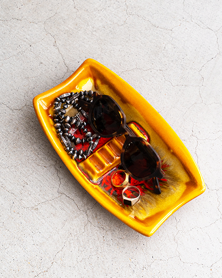 VINTAGE】60s Mid Century Marble Ashtray 