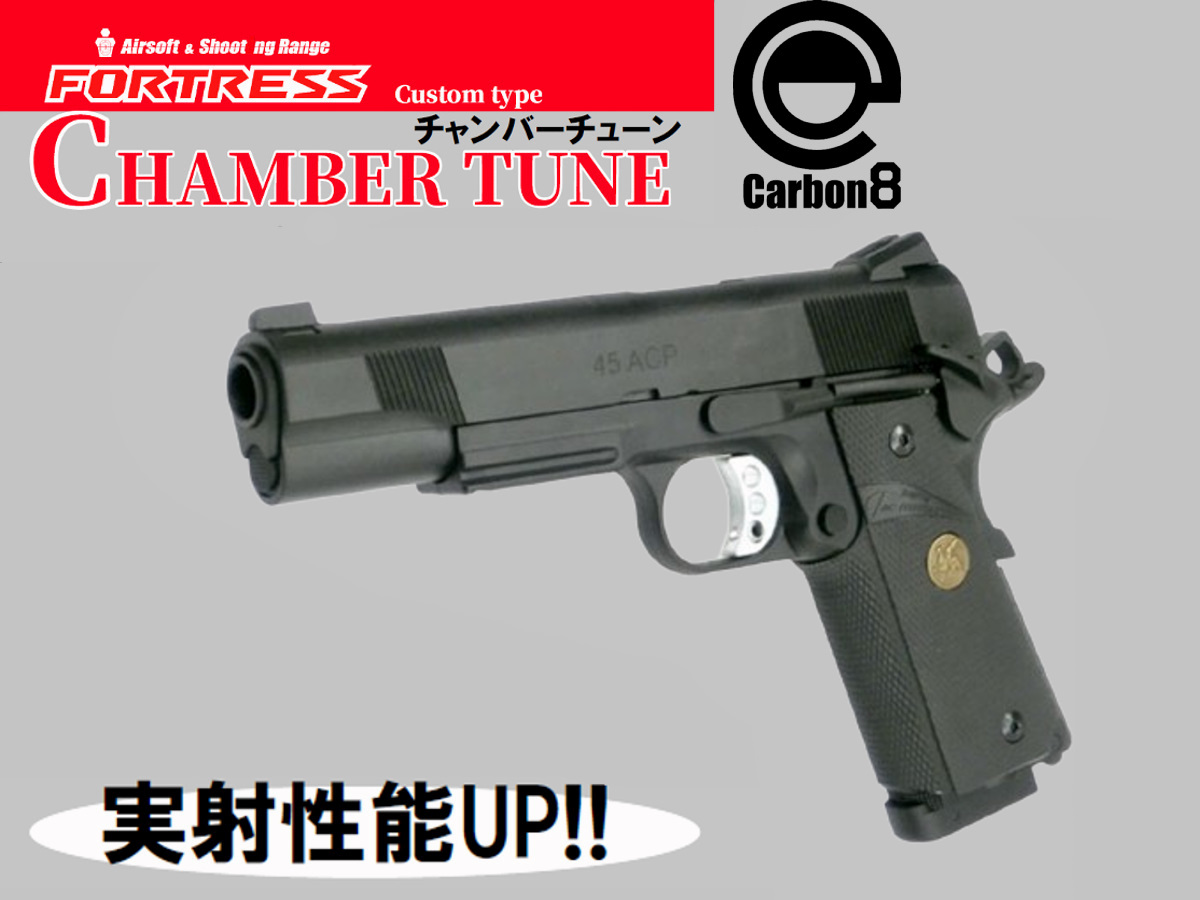 カスタム完成品】Carbon8: M45CQP（Close Quarter Pistiol） Co2ブロー