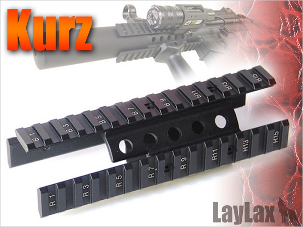 新品LAYLAX ライラクス ニトロヴォイス レイルハンドガードクルツ Kurz