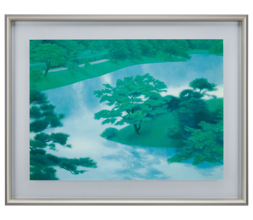 文化勲章受章】東山魁夷『緑潤う』