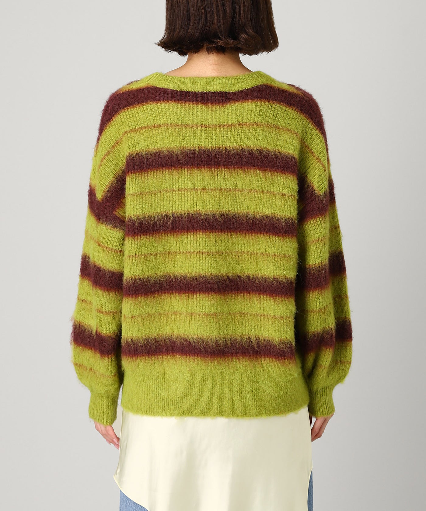 Border Crew Neck Knit｜フォーゲットミーノッツ(Forget-me-nots