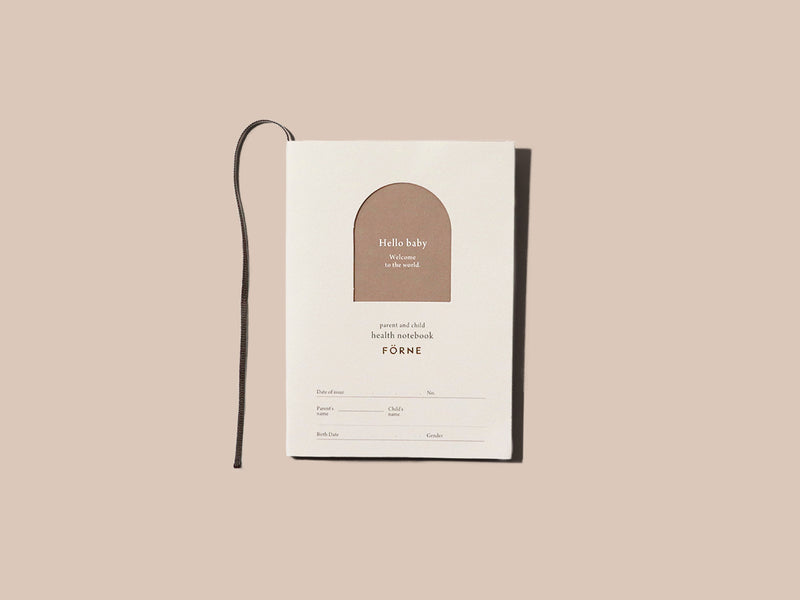 母子（親子）手帳カバー Sサイズ A6版用 くすみカラーの厚手でマットな