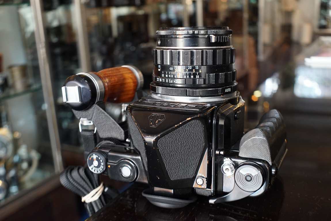 Pentax 6x7 MLU kit + Takumar 90mm F/2.8 LS lens - Fotohandel