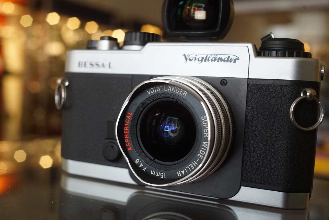 Voigtlander Bessa-L + Super Wide Heliar 15mm f/4.5 + Finder kit
