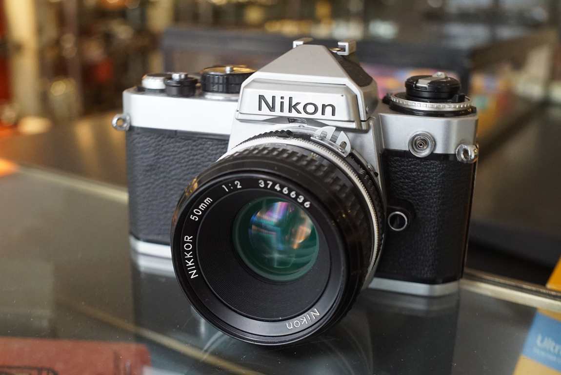 Nikon FE + Nikkor 50mm f/2 AI kit - Fotohandel Delfshaven / MK Optics