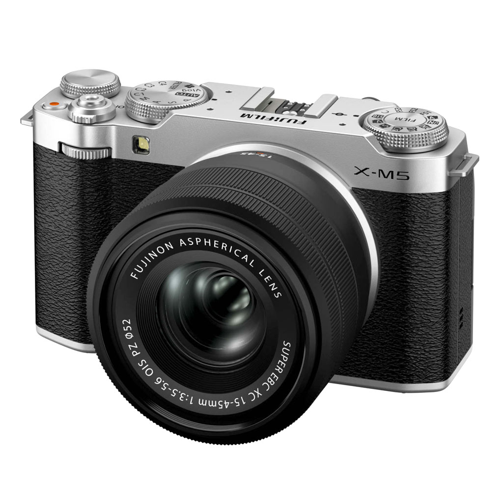 Fujifilm X-M5 + XC 15-45mm - silver - garanzia FUJIFILM ITALIA 2