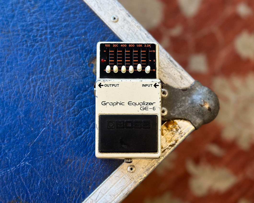 BOSS GE-6 Graphic Equalizer – Found Sound