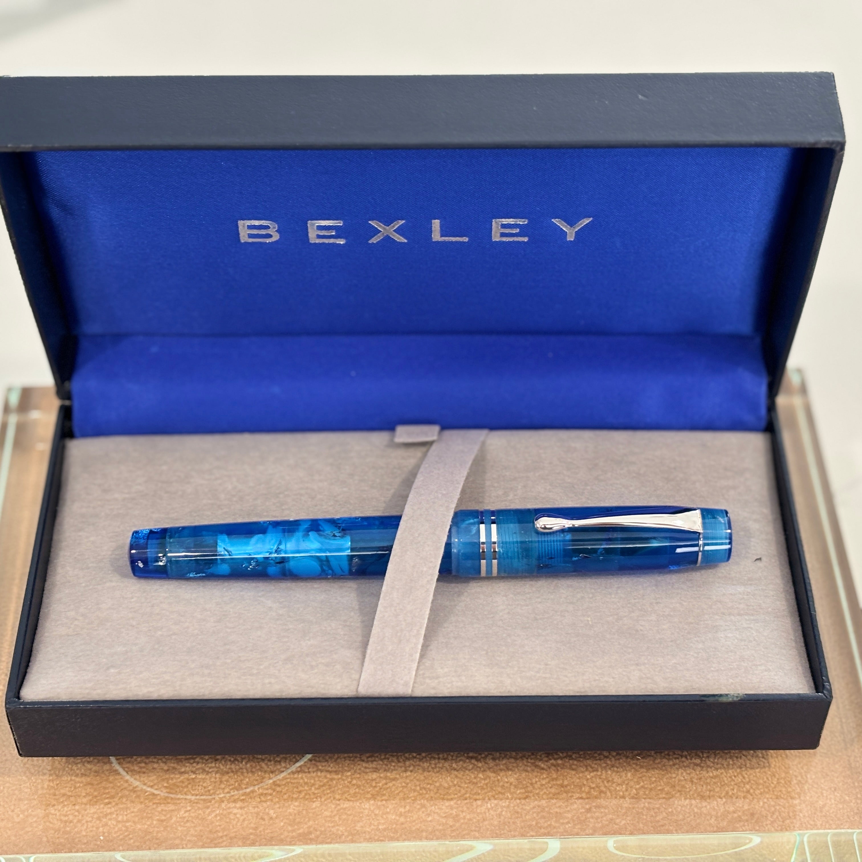 Bexley Celestial Collection Sherher Blue- Superb Color! – Fountain