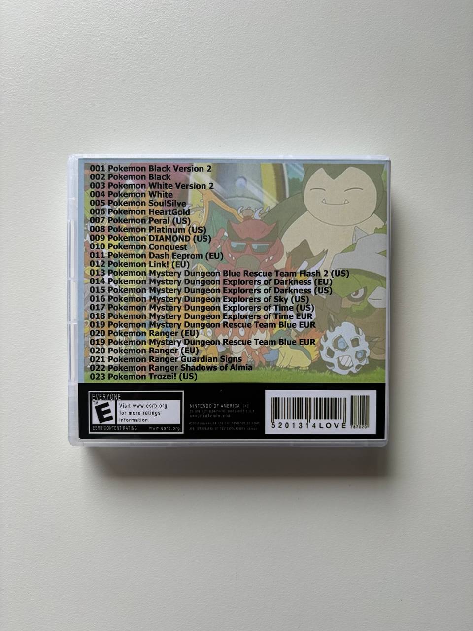 Multi Game 23 in 1 Pokemon Nintendo DS 3DS – FoxDropStore