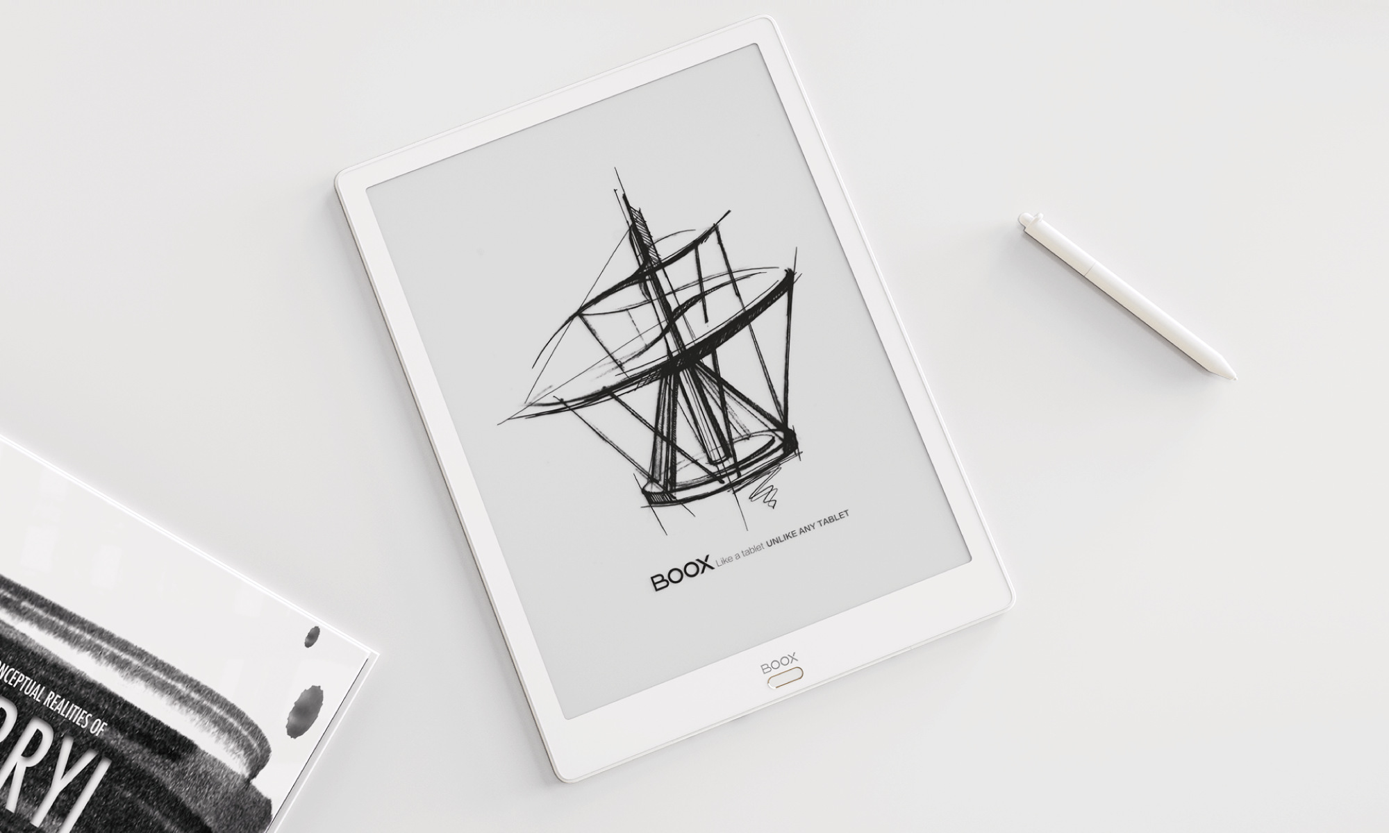 13.3インチのAndroid搭載E-inkタブレットが登場！ 従来の電子ペーパー