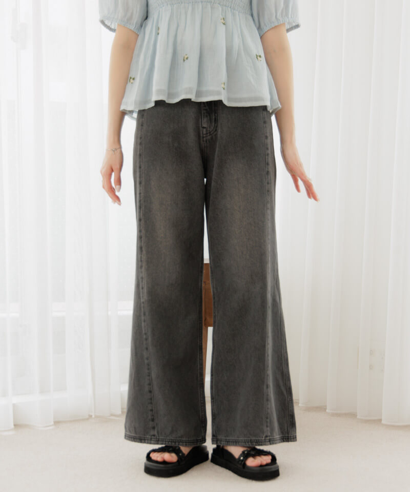 30%OFF】switching buggy pants～ｽｲｯﾁﾝｸﾞﾊﾞｷﾞｰﾊﾟﾝﾂ | flower／フラワー