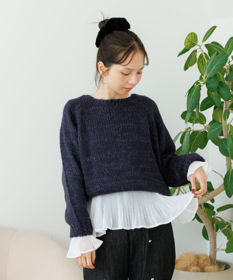 50%OFF】aurora knit top4～ｵｰﾛﾗﾆｯﾄﾄｯﾌﾟ4 | flower／フラワー公式通販
