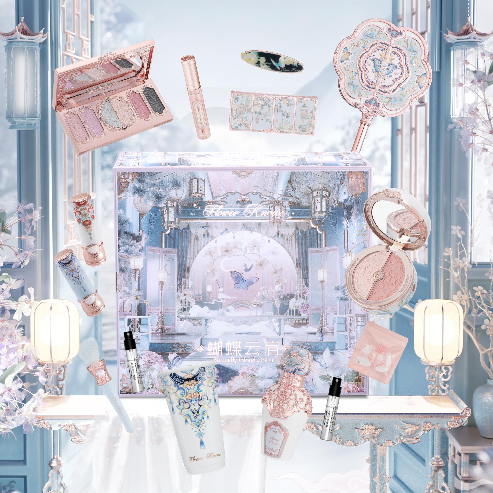 胡蝶雲肩 – CloudCollar Collection – フラワノーズ日本公式ページ